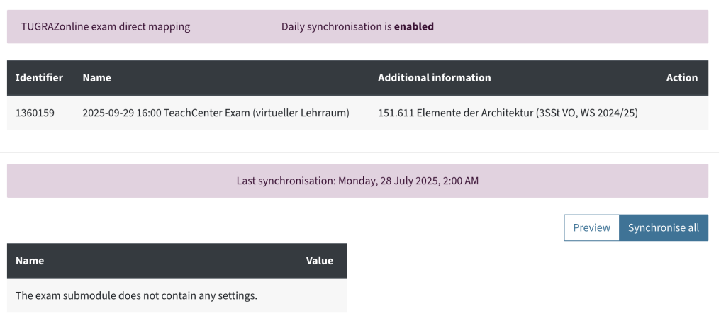 Go to More - Synchronisation - Synchronise all to start the task